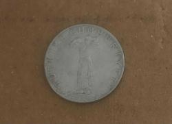 1962 MADENİ 25 KURUŞ - KENAR YAZILARI - ** TERS **  / ÇÇT