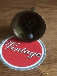 Vintage 70’ler Alman Yapımı Koleksiyonluk Tamamen Bronz Çan