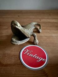 Vintage Alman yapımı 70'ler dönemi pirinç 400gr heykel, KOLEKSİYONLUK