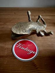 Vintage Alman yapımı 70'ler dönemi pirinç 400gr heykel, KOLEKSİYONLUK