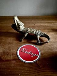 Vintage Alman yapımı 70'ler dönemi pirinç 400gr heykel, KOLEKSİYONLUK