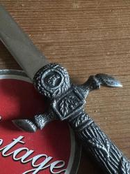 Vintage 70’ler Koleksiyonluk Alman Minyatür Kılıç, 20cm. NADİR ...