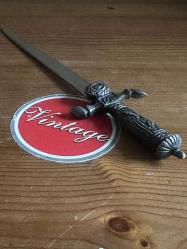 Vintage 70’ler Koleksiyonluk Alman Minyatür Kılıç, 20cm. NADİR ...