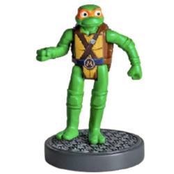 TMNT Tales Of The Teenage Mutant Ninja Turtles Michelangelo - Burger King Oyuncak 2026 Yeni Ambalajında