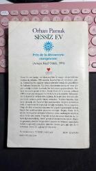 SESSİZ EV - ORHAN PAMUK - PRIX DE LA DECOUVERTE EUROPEENNE - AVRUPA KEŞİF ÖDÜLÜ 1991 - CAN YAYINLARI 7. BASIM 1991