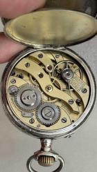 800 AYAR GĞMÜŞ DÖNEM CEP SAATİ