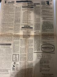 TERCÜMAN GAZETESİ - DOĞUM GÜNÜ HEDİYESİ (TURKISH NEWSPAPPER)  - 29 MAYIS 1981 - SADECE ALTI SAYFADIR -Nazlı Ilıcak-Arif Nihat Asya-Yılmaz Öztuna-Ahmet Demiray-Mehmet Kaplan-Rauf Tamer-E. Kumbaracıoğlu-İsmail Sürücü-Kemal Şanlıgençler-İbrahim Savaş-Turhan Akgün-Murat Sertoğlu-Kamran Şenel-Enerji tasarrufu kanun taslağı hazırlandı-Büyük fethin 528. yılındayız-Manisa ve Giresun’da 28.172 silah bulundu-Nazlı Ilıcak Atatürkçü görüş maskesi altında başka düşünceleri müdafaa etmek çirkindir-9. Gübre Fabrikası yılda 45 milyon dolar döviz tasarrufu sağlayacak-Toros Gübre ve Kimya Tesisleri hizmete girdi-Feth-i Mübin ve Fatih-İstanbul’un fethi yıldönümünde-Mükemmel bir devlet adamı-Gün ışığında-Küçük meseleler-Yaşayan Türkçemiz-İlim çevreleri ve Türkçe-Meslek vergisi 1982 Nisan ve Ekim aylarında ödenecek-Kurumlar 1980 Mali Denge Vergisini ödemeyecek-Sıklar reeskont kredilerinde usulsüzlük yapanı yakaladı-20 folklor ekibi ve 39 türkücünün katıldığı büyük yarışmadan görüntüler-Midede ağrı-Batıköy’