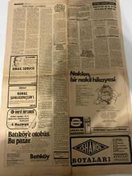 TERCÜMAN GAZETESİ - DOĞUM GÜNÜ HEDİYESİ (TURKISH NEWSPAPPER)  - 29 MAYIS 1981 - SADECE ALTI SAYFADIR -Nazlı Ilıcak-Arif Nihat Asya-Yılmaz Öztuna-Ahmet Demiray-Mehmet Kaplan-Rauf Tamer-E. Kumbaracıoğlu-İsmail Sürücü-Kemal Şanlıgençler-İbrahim Savaş-Turhan Akgün-Murat Sertoğlu-Kamran Şenel-Enerji tasarrufu kanun taslağı hazırlandı-Büyük fethin 528. yılındayız-Manisa ve Giresun’da 28.172 silah bulundu-Nazlı Ilıcak Atatürkçü görüş maskesi altında başka düşünceleri müdafaa etmek çirkindir-9. Gübre Fabrikası yılda 45 milyon dolar döviz tasarrufu sağlayacak-Toros Gübre ve Kimya Tesisleri hizmete girdi-Feth-i Mübin ve Fatih-İstanbul’un fethi yıldönümünde-Mükemmel bir devlet adamı-Gün ışığında-Küçük meseleler-Yaşayan Türkçemiz-İlim çevreleri ve Türkçe-Meslek vergisi 1982 Nisan ve Ekim aylarında ödenecek-Kurumlar 1980 Mali Denge Vergisini ödemeyecek-Sıklar reeskont kredilerinde usulsüzlük yapanı yakaladı-20 folklor ekibi ve 39 türkücünün katıldığı büyük yarışmadan görüntüler-Midede ağrı-Batıköy’
