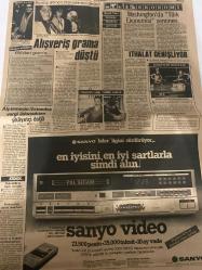 TERCÜMAN GAZETESİ - DOĞUM GÜNÜ HEDİYESİ (TURKISH NEWSPAPPER)  - 10 ŞUBAT 1985 - SADECE DÖRT SAYFADIR -Kenan Evren-Turgut Sunalp-Nevzat Ercan-Yıldırım Avcı-Ali Coşkun-Rıza Ulucak-Fahri Armaoğlu-Abdullah Nebioğlu-Servet Kabaklı-Rauf Tamer-Ahmet Kabaklı-Yahya Kemal Beyatlı-Şarık Tara-George Bush-Genç Yurdunur-Nurte Bayraktar-Talip Oksay-Ahmet Altıntaş-Alptemoçin-Osman Kibar-Melen Haklar geri alınamaz-Yüzlerce Türk intihar etti-Avantajımız demokrasi-Türkiye’de çok sayıda zengin var-Bulgaristan’a karşı tedbir alınmalıdır-TV’yi videoyu bırak kadınlar matinesine bak-Kongrede kavga çıktı ANAP’ın ömrü çınar ağacı gibi uzun olacaktır-Annesini ve iki kızkardeşini öldürmüştü-İdamdan kurtulmak için ölüm ameliyatını göze aldı-Nihayet adalet tecelli ediyor-Alışveriş grama düştü-Washington’da Türk ekonomisi semineri-İthalat genişliyor-Müşteriye fiş vermeyene 2 bin 500 lira ceza kesilecek-Bankalar karşılıksız çekleri de ödeyecek-Özal’ın işi zor-Kavgalı belediyeler-Darağacının gölgesinde İbrahim Çiftçi
