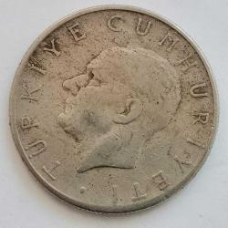 TÜRKİYE  1957   1  LİRA  HALİYLE
