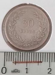 1947 GÜMÜŞ 50 KURUŞ ORİJİNAL ÇOK ÇOK TEMİZ 3E1A1U NADİRDİR