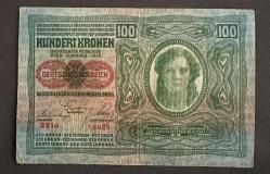 1912 Avusturya 100 kron ÇT