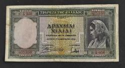 LOT.18 » 1939 Yunanistan 1000 drahmi ÇT