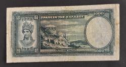 1939 Yunanistan 1000 drahmi ÇT
