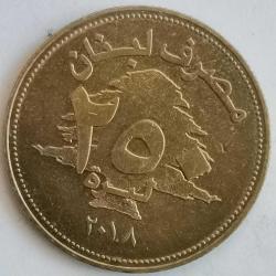 LÜBNAN  2018   250  LİVRE