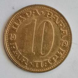 YUGOSLAVYA  1979    10  PARA