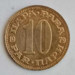 YUGOSLAVYA  1979   10  PARA