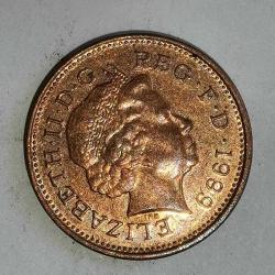 İNGİLTERE   1999    1  PENNY