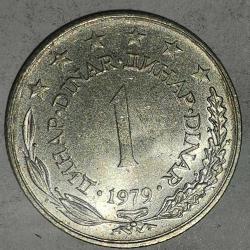 YUGOSLAVYA  1979    1  DİNAR