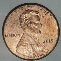 AMERİKA  2015 D   1 CENT