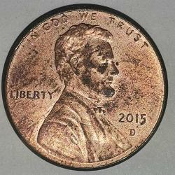 AMERİKA  2015 D   1 CENT