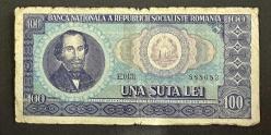 LOT.9 » 1966 Romanya 100 lei Orta