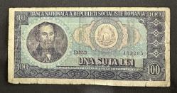 LOT.7 » 1966 Romanya 100 lei - iyi