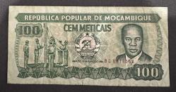 LOT.2 » 1986 Mozambik 100 meticana ÇT