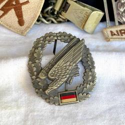 2002 Alman Ordusu Paraşütçü Birliği Bere Rozeti - Kabil Afganistan