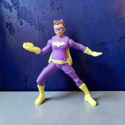 vintage BatGirl orijinal figür oyuncak & 9.5 cm