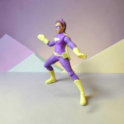vintage BatGirl orijinal figür oyuncak & 9.5 cm