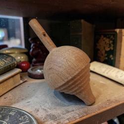 vintage ahşap nostaljik topaç