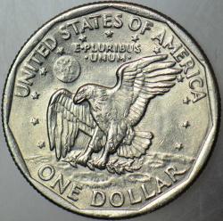 AMERİKA 1 DOLAR 1979 P. SUSAN B. ANTHONY. ÇİLALTI.
