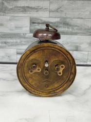 KOLEKSİYONLUK NADİR PARÇA Ay-Yıldızlı Osmanlı Kadranlı Mekanik Masa Saati