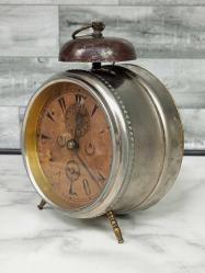 KOLEKSİYONLUK NADİR PARÇA Ay-Yıldızlı Osmanlı Kadranlı Mekanik Masa Saati