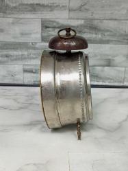 KOLEKSİYONLUK NADİR PARÇA Ay-Yıldızlı Osmanlı Kadranlı Mekanik Masa Saati