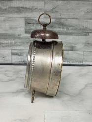 KOLEKSİYONLUK NADİR PARÇA Ay-Yıldızlı Osmanlı Kadranlı Mekanik Masa Saati