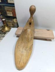 ESKİ AHŞAP TEK AYAKKABI KALIBI