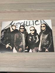 Metallica / Katy Perry / NU’EST / Lady Gaga Poster Seti – Blue Jean & Pop Up Dergi Eki – 56 × 42 cm – 4 Poster