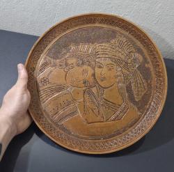 26. ANTİKA OYMALI PLASTİK TABAK TAKIMI. İLANLARIMI İNCELEYİNİZ