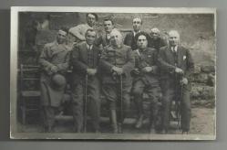 NEVŞEHİR AVANOS MAYIS 1933 TARİHLİ SUBAYLAR VE SİVİLLER FOTOĞRAFI...