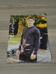 Emre Belözoğlu Poster – Cosmo Girl Dergi Eki – 21 × 28 cm – Nostaljik Futbol Posteri