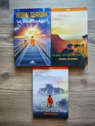 ROBİN SHARMA KİTAPLARI - ERMİŞ SÖRFÇÜ VE PATRON-SEN ÖLÜNCE KİM AĞLAR-FERRARİ'SİNİ SATAN BİLGE ( 3 KİTAP )