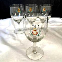 1955 Galatasaray 50. Yıl Özel Koleksiyonluk Kadeh Seti