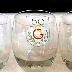 1955 Galatasaray 50. Yıl Özel Koleksiyonluk Kadeh Seti