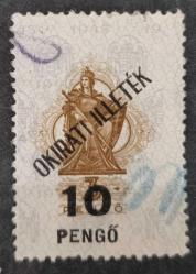 LOT.3 » Macaristan 1921 Kıymetli Evrak Damga pulu -  nadir