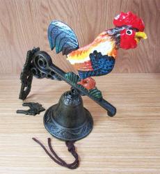 HOROZLU HoLLaNDa İŞİ DeMiR DöKüM KAPI ÇANI-ZİLİ.....BüYüK BoY