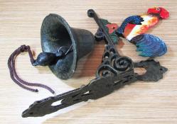 HOROZLU HoLLaNDa İŞİ DeMiR DöKüM KAPI ÇANI-ZİLİ.....BüYüK BoY