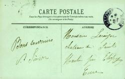 La Tamise Buharlı Gemi Vapur    FRANSA , 1907  yılı  Postadan Geçmiş Önden Pullu Damgalı Kartpostal - Posta Kart -Haliyle