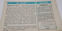 5 Şubat 1997-Orijinal Takvim Yaprağı-Doğum Günü-Söz,Nişan,Nikâh,Düğün ve Önemli Günler Hediyesi-Hicret Takvimi-Ayet(Hadis)-(Hadis-Buhari ve Müslim)-Fatih'in Tahta Çıkması(1451)-İskilipli Atıf Hoca-Zenginin Malı-Anonim